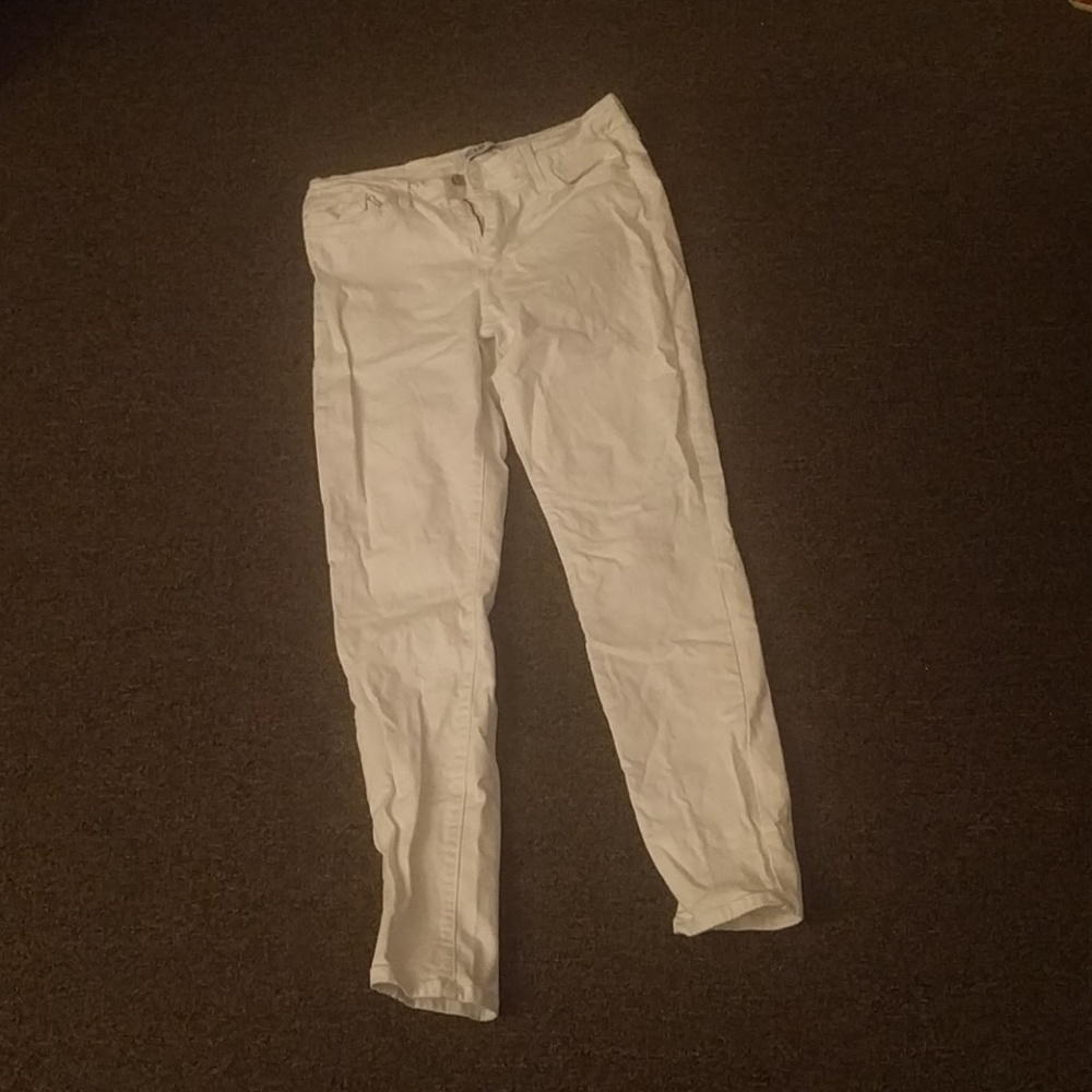 White jeans